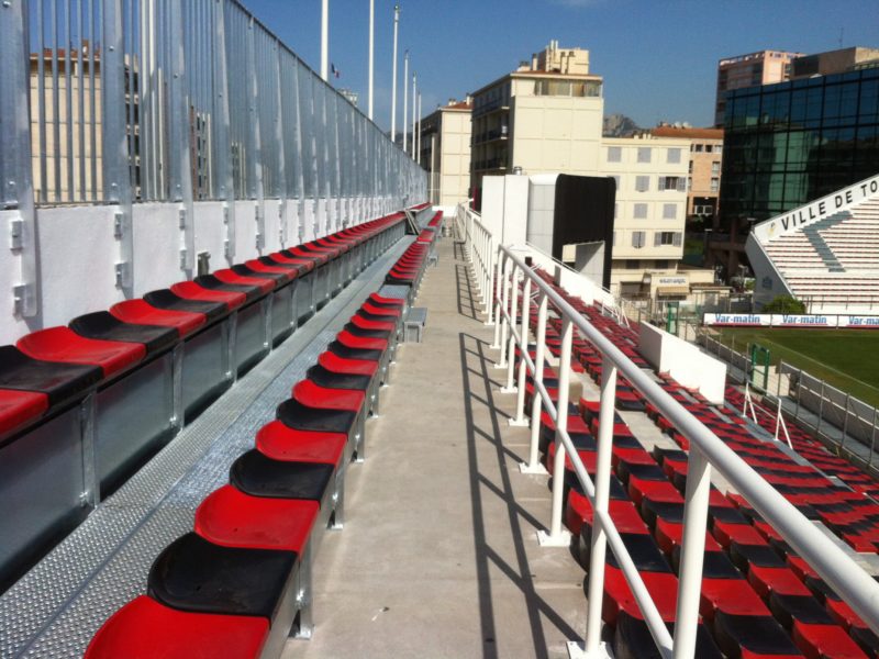 Estrades du Stade Mayol à Toulon