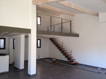 Escalier et garde-corps – villa à Solliès-Toucas